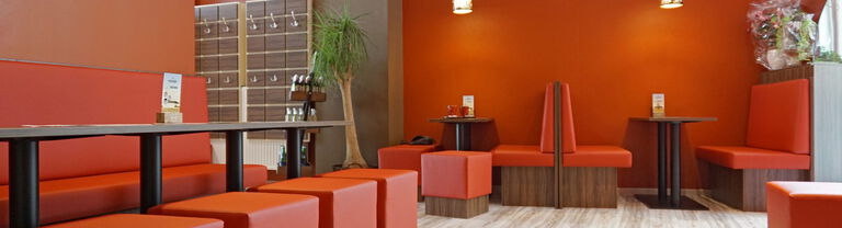 Laden Restaurant Sitzbank Tisch Hocker