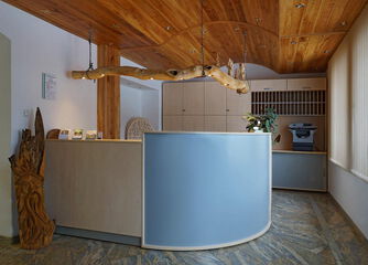 Empfang Tresen Arbeitsplatz Schrankkombination